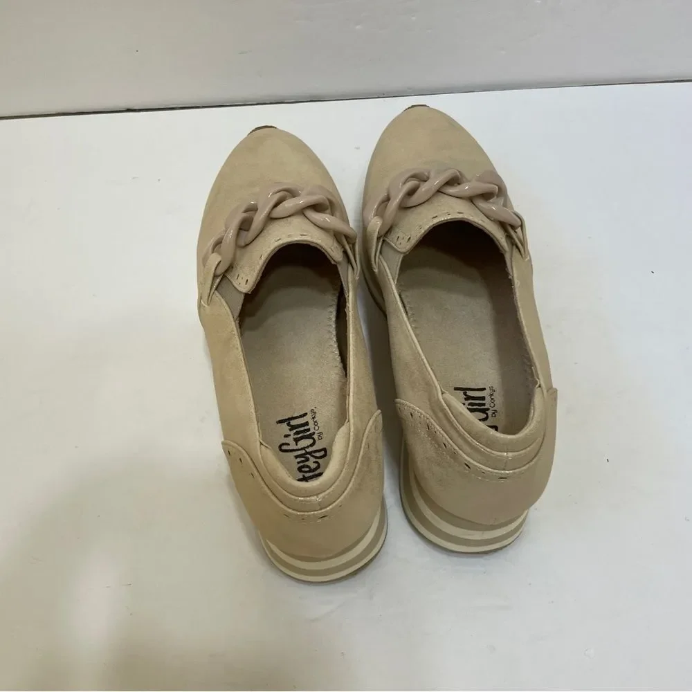 NEW WITHOUT TAGS CORKY’S‎ HEY GIRL! SO WHAT PLATFORM LOAFERS